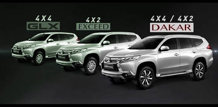 Perbedaan Tipe Mitsubishi Pajero Sport - Mitsubishi Bandung