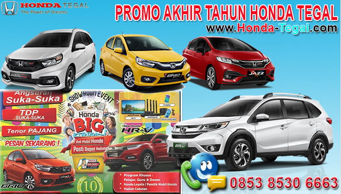 Promo Honda Tegal Spesial Akhir Tahun