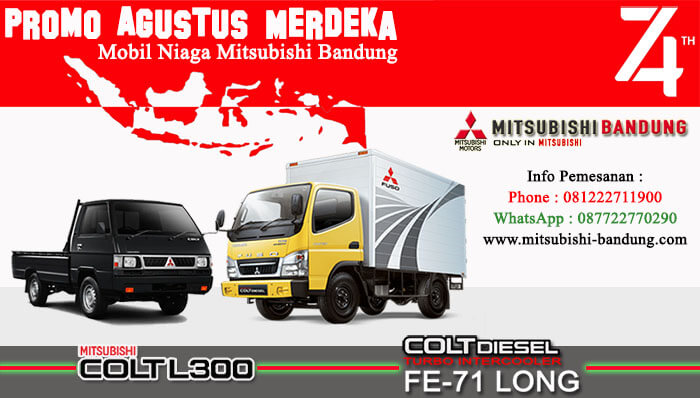 Promo Agustus Merdeka Mobil Niaga Mitsubishi Bandung