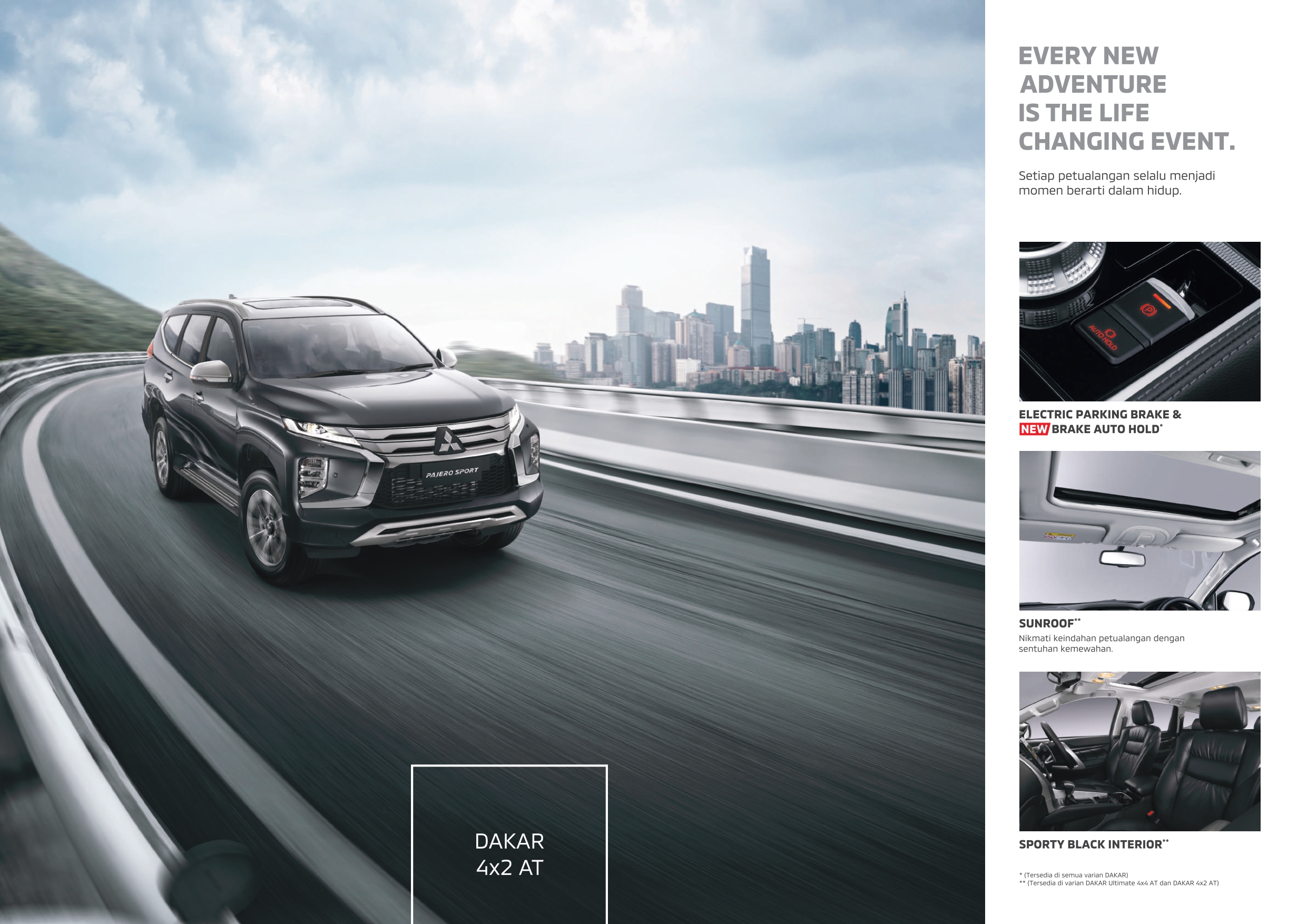 Interior Mitsubishi Pajero Sport 2023