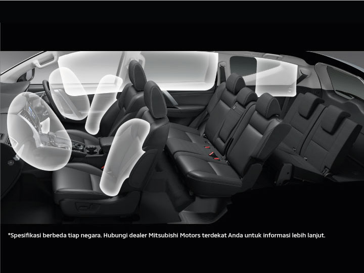 Airbag Mitsubishi Pajero Sport 2023